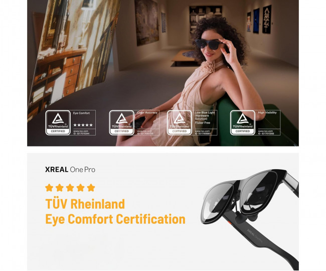 Окуляри віртуальної реальності XREAL One Pro